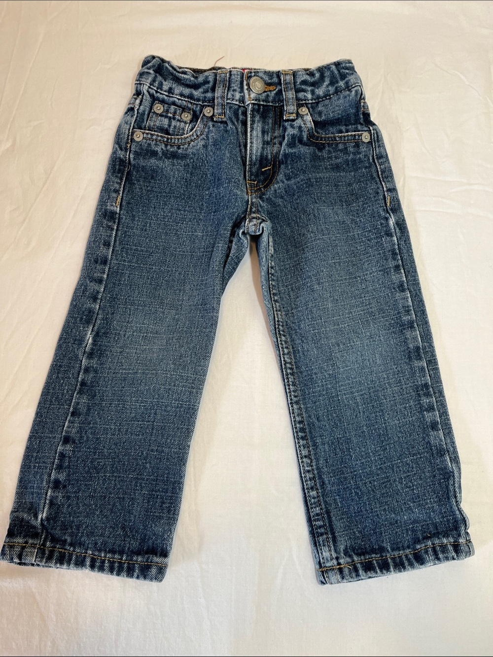 2T Levi's Kids Blue Denim Jeans - Straight Leg